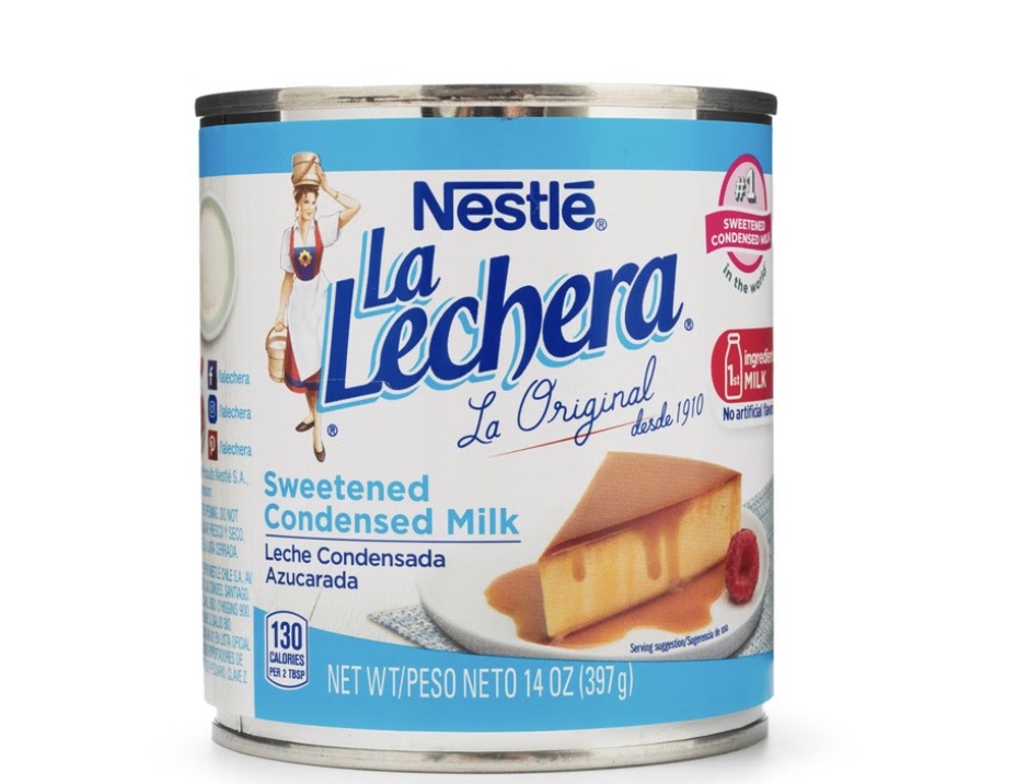 Leche condensada disponible en Mini Market El Golfo