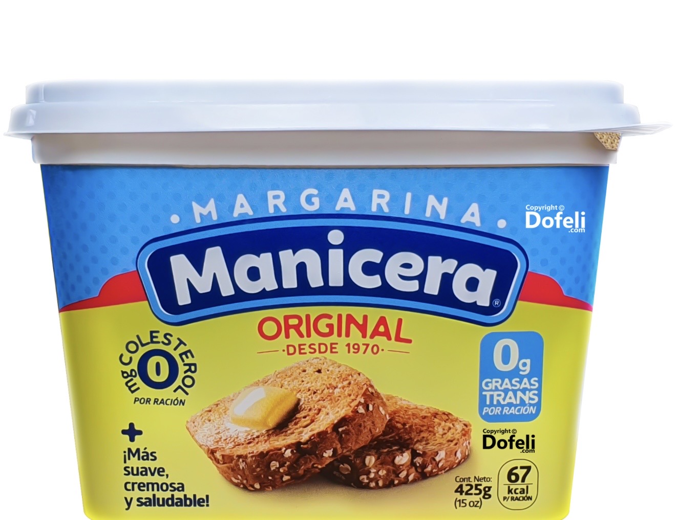 Margarina Manicera disponible en Mini Market El Golfo